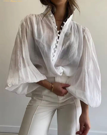 Bianco Mare - Camicia Donna in Cotone