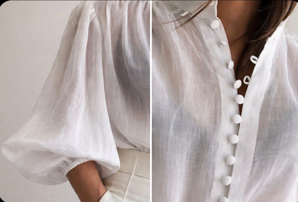 Bianco Mare - Camicia Donna in Cotone